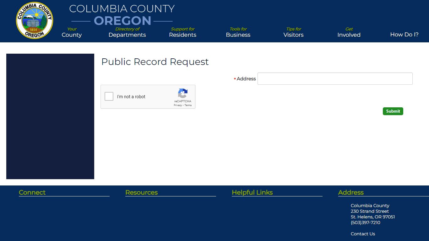 Columbia County, Oregon Official Website - Public Record ...